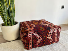 Load image into Gallery viewer, #01 Vintage Floor Pouf
