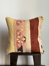 Load image into Gallery viewer, No. 143 Kilim Pillow Case 16”X16” / 41X41 cm