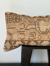 Load image into Gallery viewer, No. 097 Lumbar Rug pillow 12”x23”