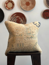 Load image into Gallery viewer, No. 088 Rug Pillow Case 16”X16”/ 40X40 cm