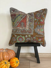 Load image into Gallery viewer, No. 030 Rug Pillow Case 20”X20” / 51X51cm