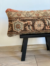 Load image into Gallery viewer, No. 043 Lumbar Rug Pillow Case 10”X20” / 24X50 cm