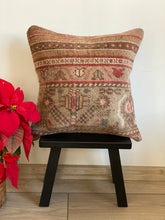 Load image into Gallery viewer, No. 050 Rug Pillow Case 16”X16” / 41X41 cm