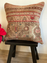 Load image into Gallery viewer, No. 050 Rug Pillow Case 16”X16” / 41X41 cm