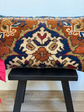 Load image into Gallery viewer, No. 039 Lumbar Rug Pillow Case 13”X24” / 32X60 cm
