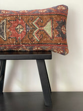 Load image into Gallery viewer, No. 079 Lumbar Rug Pillow 10” x 20” / 27x50 cm