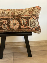 Load image into Gallery viewer, No. 043 Lumbar Rug Pillow Case 10”X20” / 24X50 cm