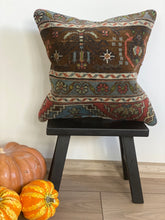 Load image into Gallery viewer, No. 024 Rug Pillow Case 16”X16” / 40X40cm