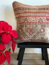 Load image into Gallery viewer, No. 050 Rug Pillow Case 16”X16” / 41X41 cm