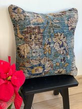 Load image into Gallery viewer, No. 045 Rug Pillow Case (80-90 years old)