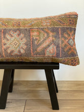 Load image into Gallery viewer, No. 042 Lumbar Pillow Case 10”X20” / 26X50 cm