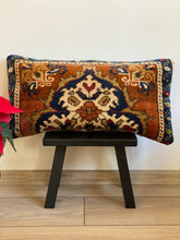 Load image into Gallery viewer, No. 039 Lumbar Rug Pillow Case 13”X24” / 32X60 cm