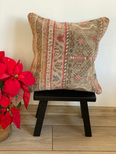 Load image into Gallery viewer, No. 051 Rug Pillow Case 16”X16” / 41X41 cm