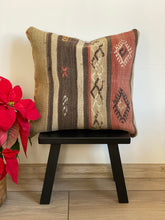Load image into Gallery viewer, No. 048 Kilim Pillow Case 16”X16” / 41X41 cm