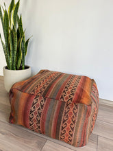 Load image into Gallery viewer, # 02 Antique Floor Pouf
