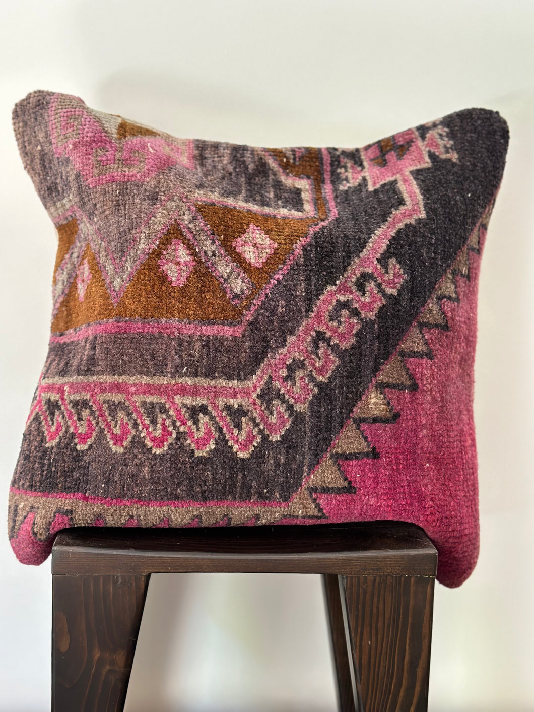 No. 121 Rug Pillow case 18”x 18