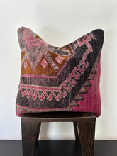 Load image into Gallery viewer, No. 121 Rug Pillow case 18”x 18
